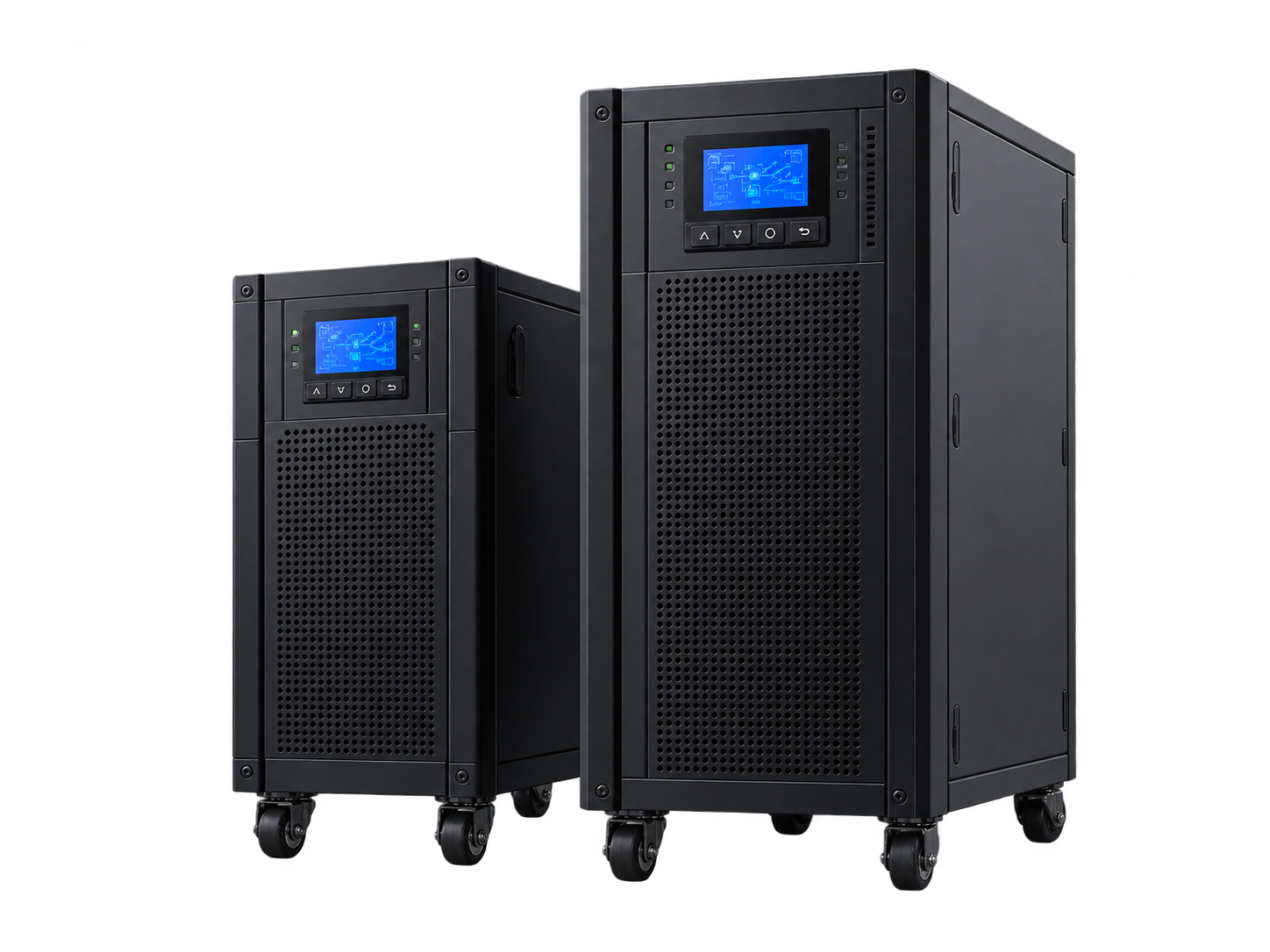 Equipos UPS online en formato torre